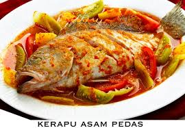 Kerapu Kuah Asam Pedas