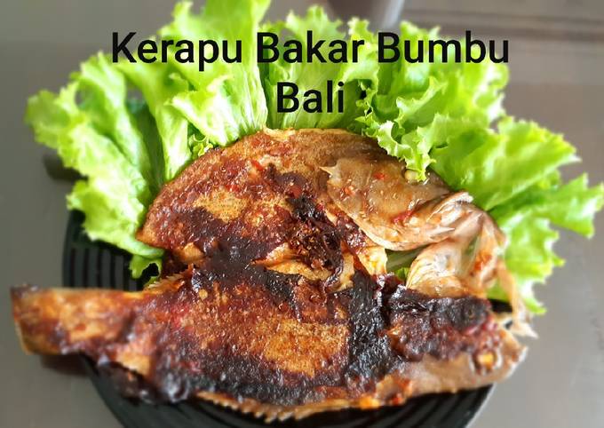 Ikan Kerapu Bakar Bumbu Bali