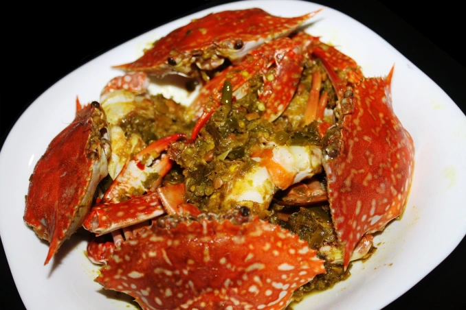 Kepiting Garam Laut atau Salted Crab